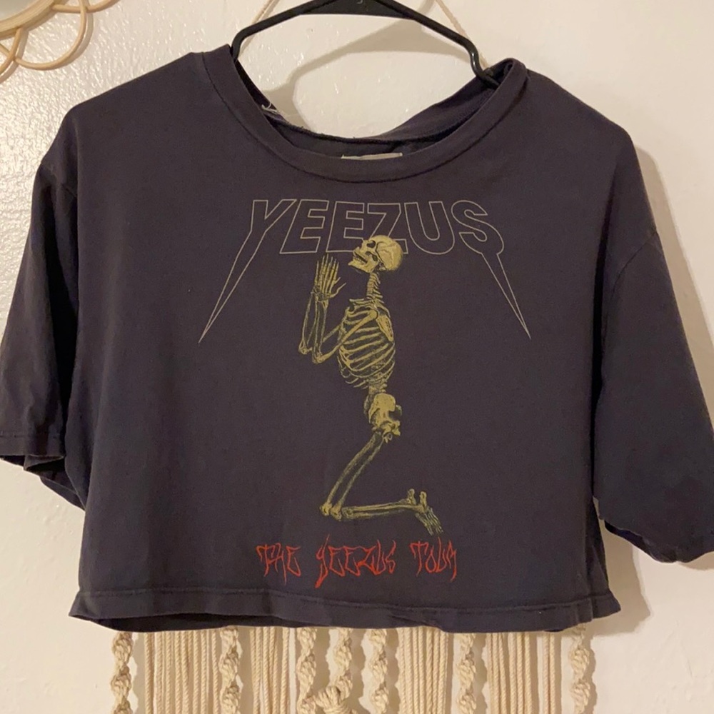 Yeezus women’s crop top size m